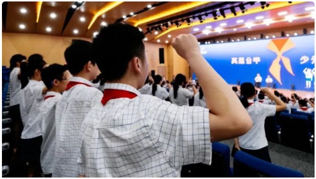 红领巾心向党 争做新时代好队员｜莫恩公学少先队入队仪式